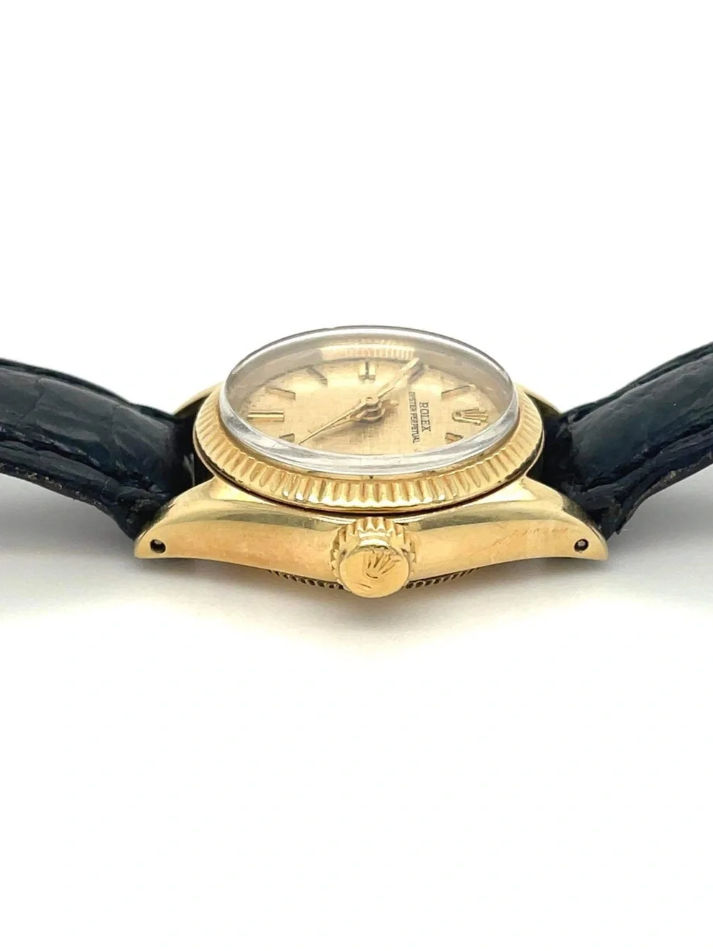 14K Gold Rolex Oyster Perpetual Lady 6719